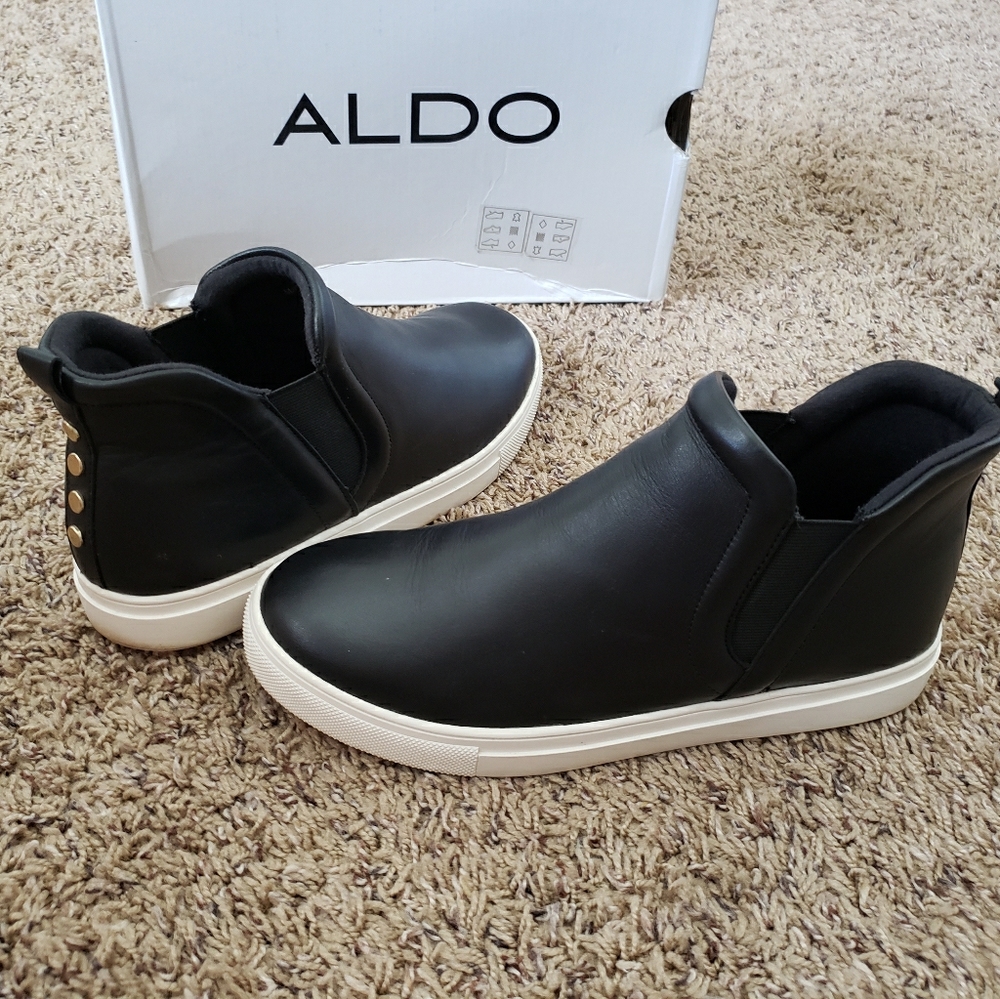 Aldo Cadonna leather high sneakers